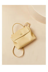 Soft Full-Grain Leather Tote – Women’s Versatile Handbag with Shoulder & Crossbody Design